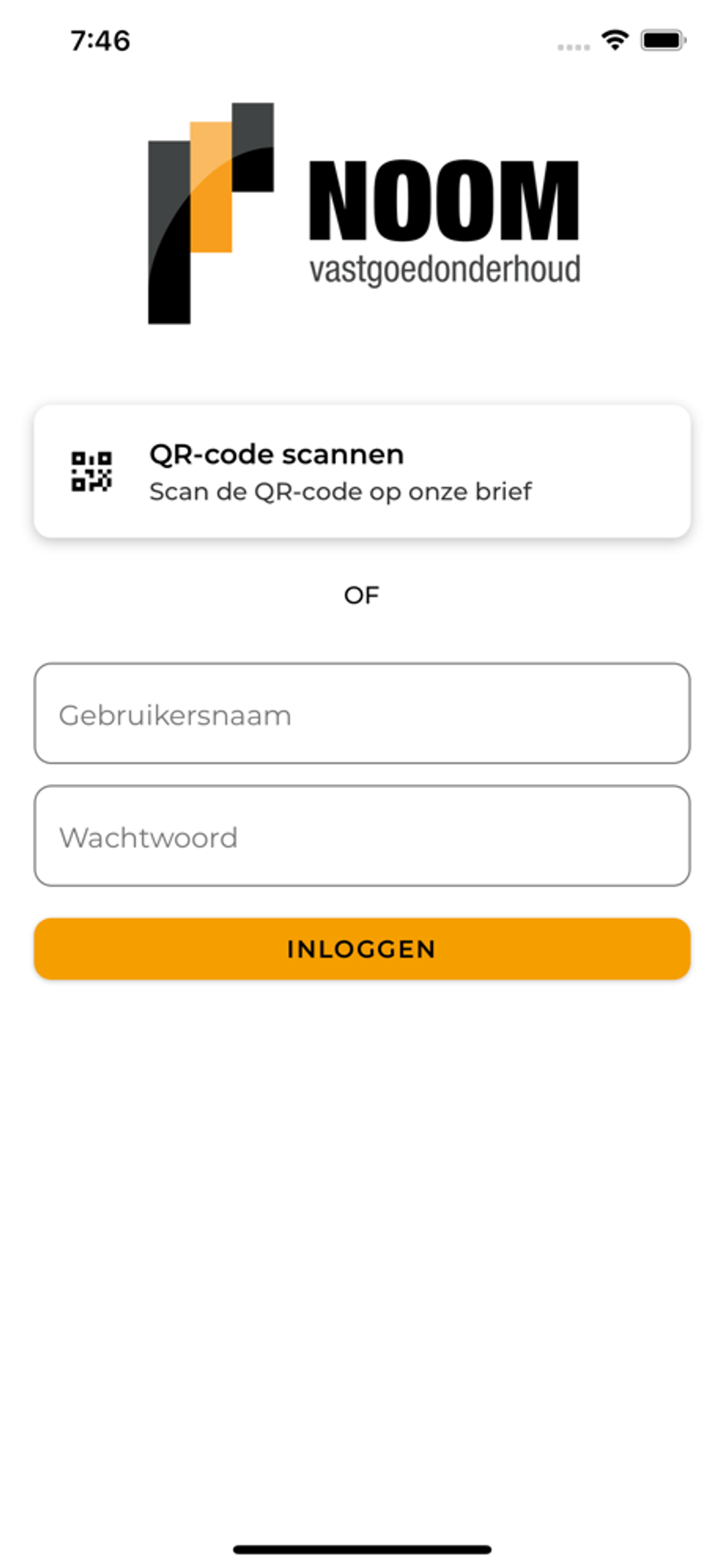 Inloggen via QR-code